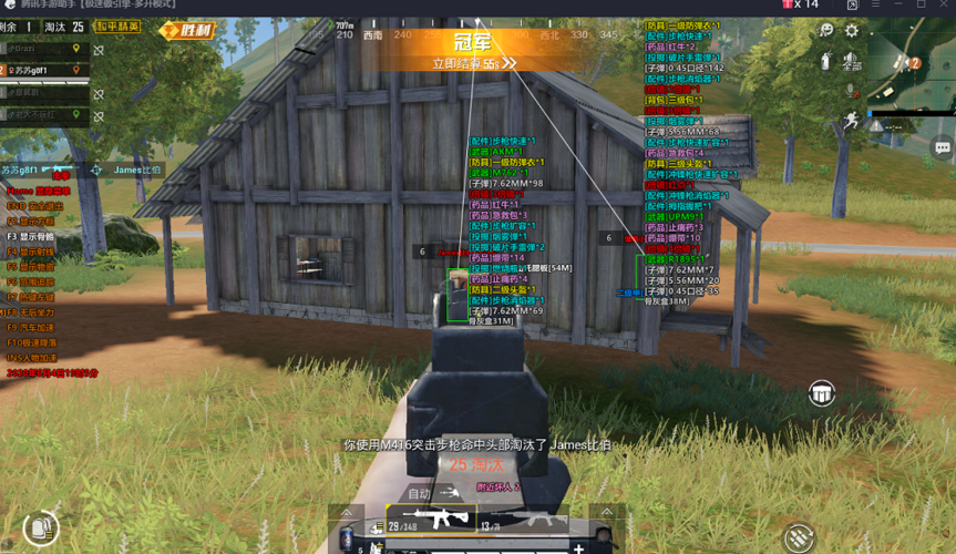 和平【涂山红红】辅助轻便直装工具，重现丝滑畅快体验